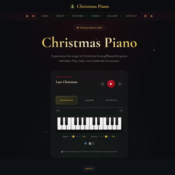 Christmas Piano