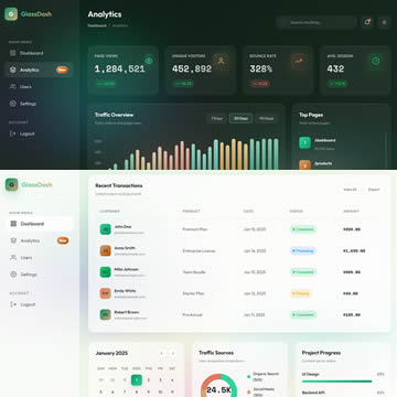 Glass Admin